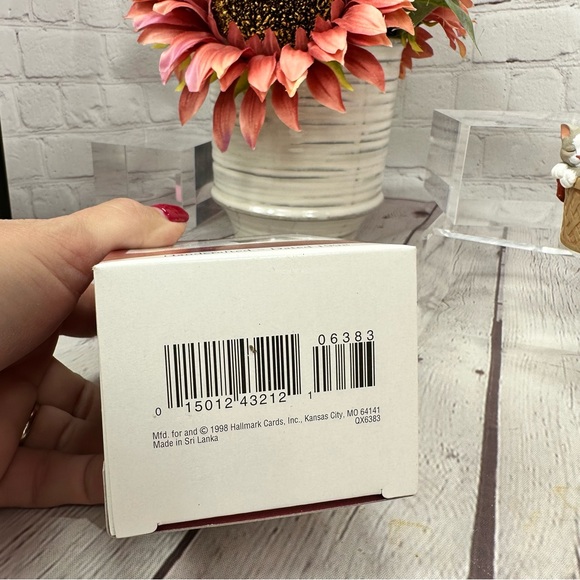 vtg 1998 hallmark KEEPSAKE Ornament Cat naps series #5 collectors series cat mom - Picture 4 of 8